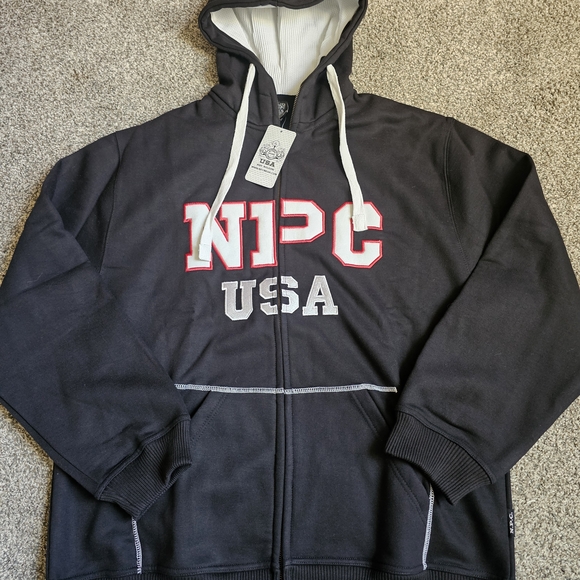 npc wear Other - Black USA Men's Hoodie